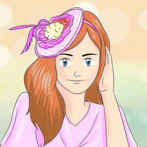 Как носить шляпку фасинатор....